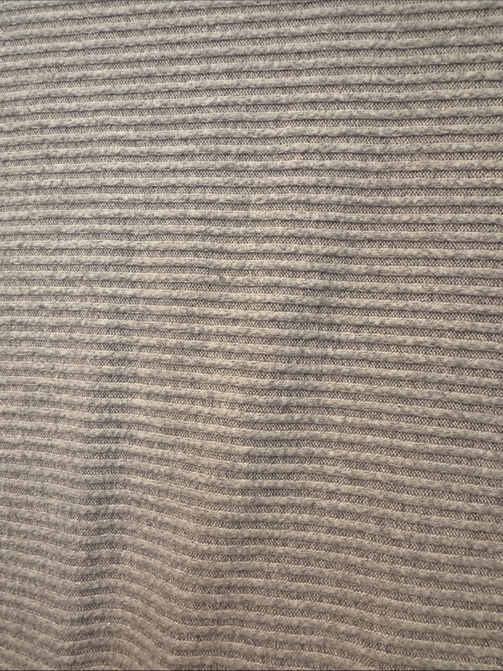 Express Light Gray Ribbed Boatneck Sweater - Picture 4 of 4